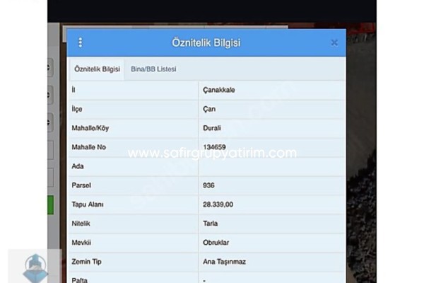 SAFİR'DEN ÇAN DURALİ KÖYÜNDE TARLA